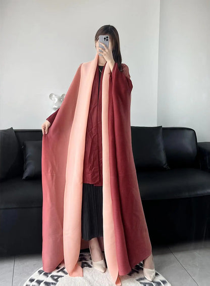 Middle Eastern Muslim Women's Clothing – Loose Arab Robe, Long Blouse, and Abaya Aaliyah