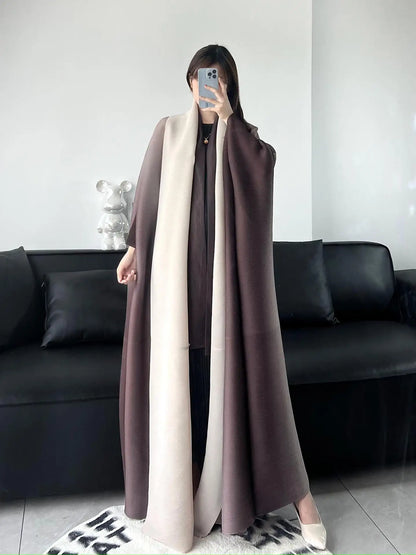 Middle Eastern Muslim Women's Clothing – Loose Arab Robe, Long Blouse, and Abaya Aaliyah