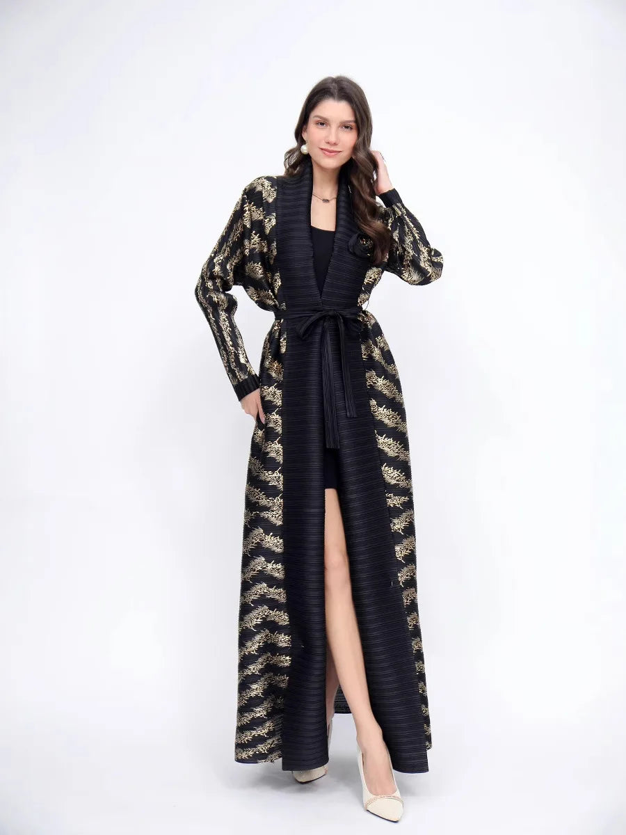 Middle Eastern Muslim Women's Clothing – Loose Arab Robe, Long Blouse, and Abaya Aaliyah