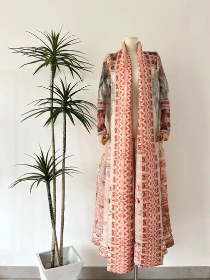 Middle Eastern Muslim Women's Clothing – Loose Arab Robe, Long Blouse, and Abaya Aaliyah