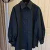 Women's Loose Bat Sleeve Blouse - Long Sleeve Doll Style Casual Top
