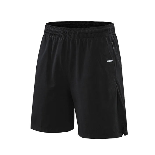 Men’s Quick‑Dry Sports Shorts – Lightweight Breathable Running & Gym Shorts with Zipper Pockets Roland