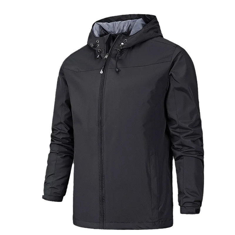 Men's Waterproof Biker Jacket – Windbreaker Raincoat for Hiking, Camping & Climbing Severus