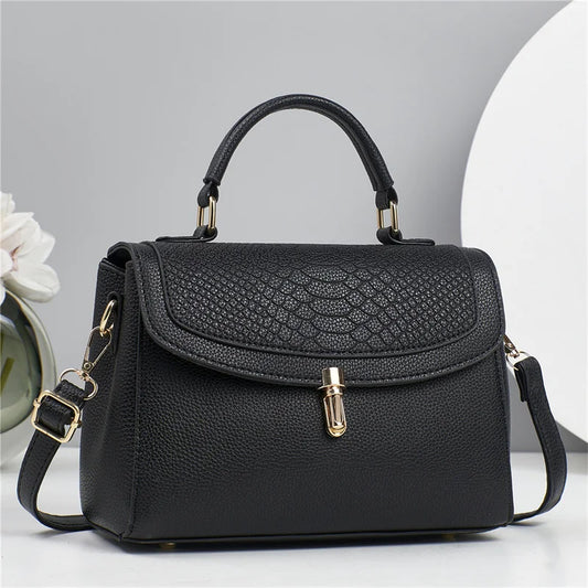 Stylish Ladies' PU Leather Handbag – Perfect for Office, Daily Use, and Shopping Crisdel