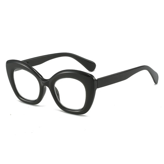 Plastic PC Frame Butterfly Lens Reading Glasses | Oprah Style Fashionable Presbyopia Eyeglasses for Men and Women Allie