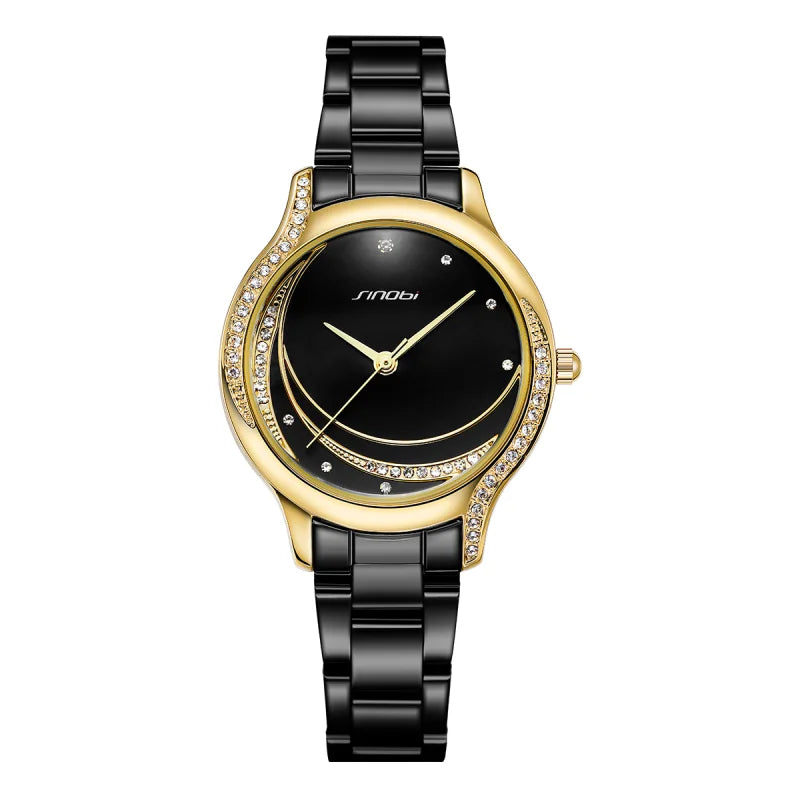 Sinobi Elegant Women’s Watch – Luxury Waterproof Quartz Timepiece with Smart Design Lexie