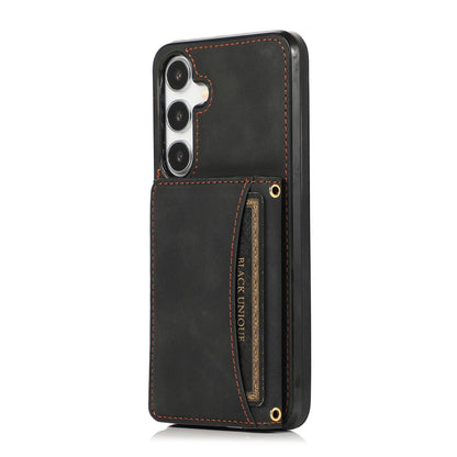 Luxury PU Leather Flip Phone Case – Wallet Cover with Card Holder & Credit Card Slots for Samsung S25, S24, S23 Ultra