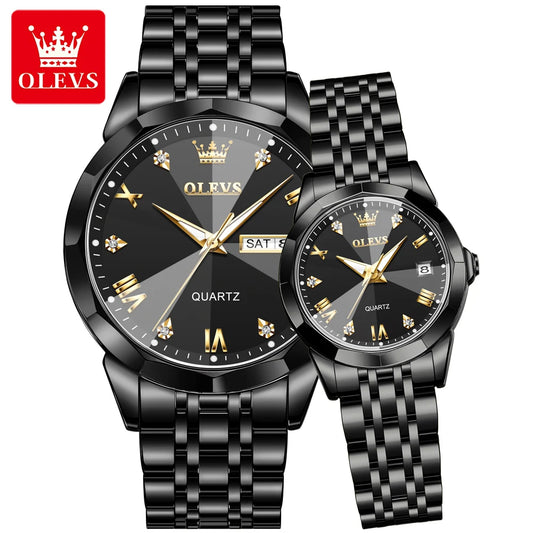 OLEVS 9931 Luxury Watches for Men and Women | Fashion Sport Quartz Couple Watch - Top Brand