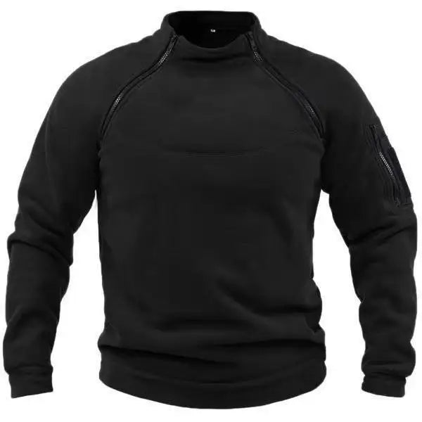 Men's Classic Winter Fleece Tops – Soft, Breathable Pajamas, Long Underwear, and Autumn Jumpers Benedict