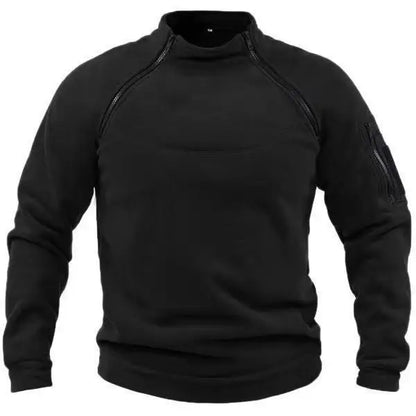 Men's Classic Winter Fleece Tops – Soft, Breathable Pajamas, Long Underwear, and Autumn Jumpers Benedict
