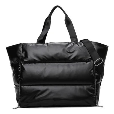 Tote Bag - Puffer Bags for Women | Stylish Handbags for Ladies | Yoga Mat Waterproof Purses Hershey