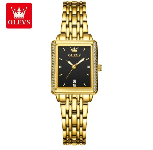 OLEVS 9995 Women's Elegant Quartz Watch – Chic Waterproof Design, Auto Date, Luminous Dial
