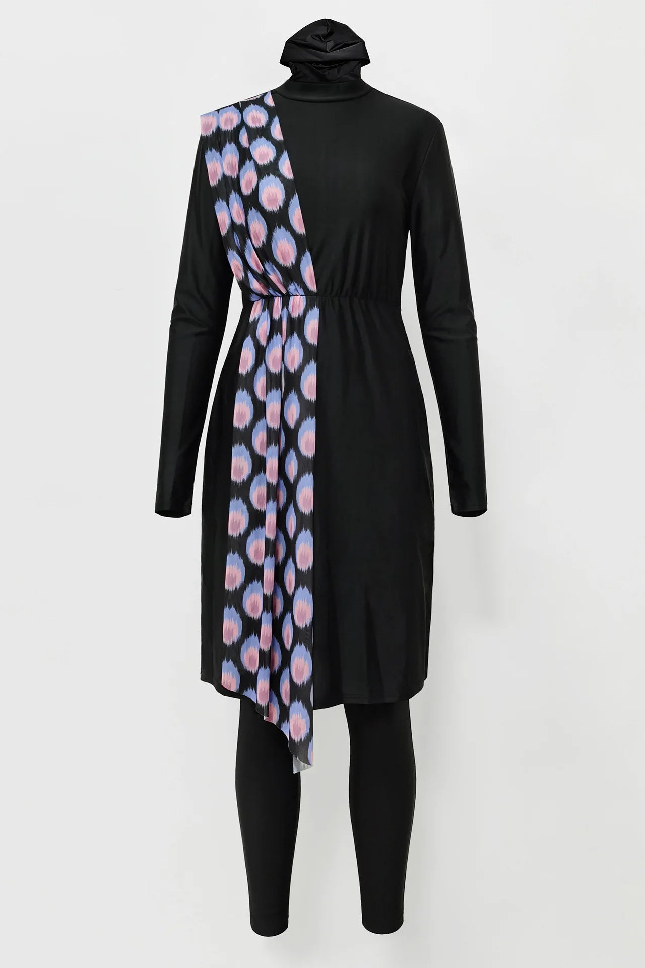 Modest Burkini Swimwear for Women | Printed Muslim Swimsuits 3-Piece Set Eira