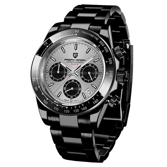 PAGANI DESIGN 1644 Men's Luxury Quartz Watch - High-Quality Sport & Business Waterproof Wristwatch Relogio Masculino
