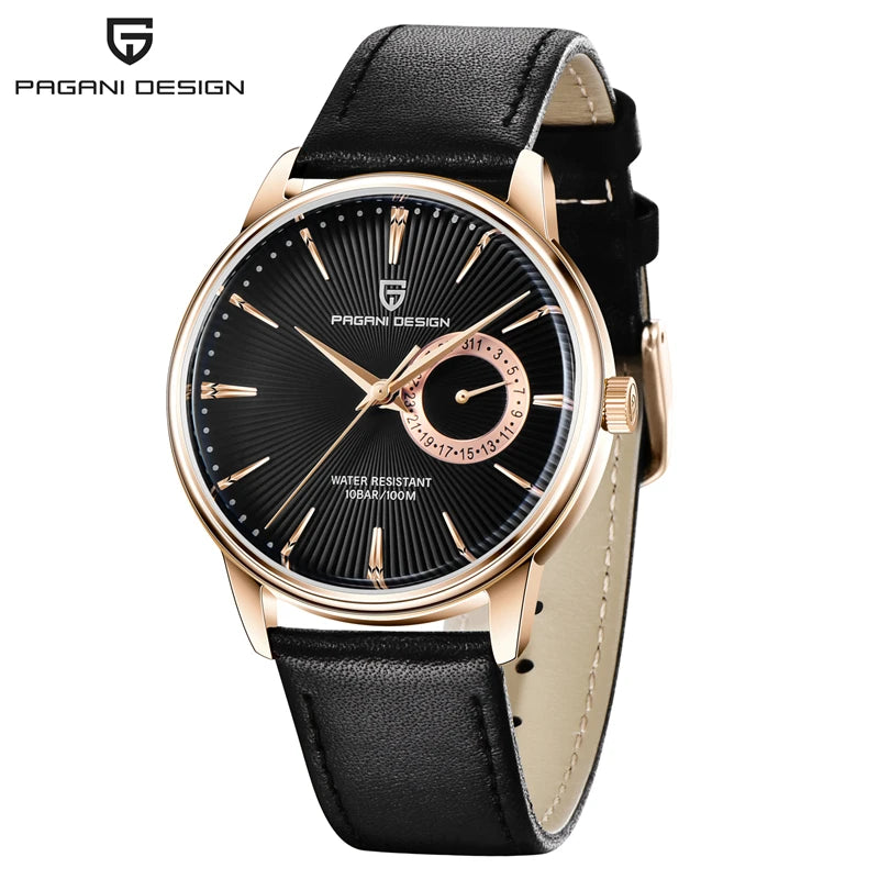 PAGANI DESIGN PD-1654 Men’s Luxury Quartz Watch – Fashion Casual Sports Wristwatch, Waterproof Relógio Masculino