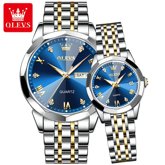 OLEVS 9931 Luxury Watches for Men and Women | Fashion Sport Quartz Couple Watch - Top Brand