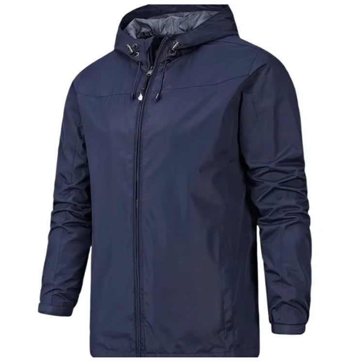 Men's Waterproof Biker Jacket – Windbreaker Raincoat for Hiking, Camping & Climbing Severus