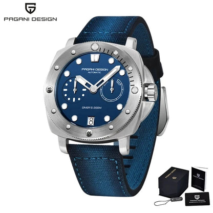 PAGANI DESIGN PD‑1767 Men’s Automatic Mechanical Watch | 200M Waterproof Stainless Steel Wristwatch