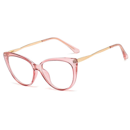 Women’s Metal Spring Hinge Glasses – TR90 Frames with Blue Light Filter | Stylish & Comfortable Designer Eyewear Farah