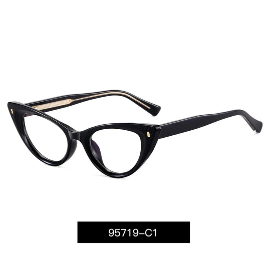 Women's Photochromic Blue Light Blocking Eyeglasses - TR90 Cat Eye Fashion Frames