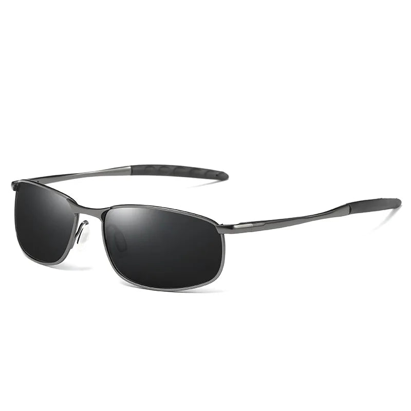 Men's Sports Polarized Sunglasses | UV Protection Blacked-Out Shades for Active Lifestyles Remus