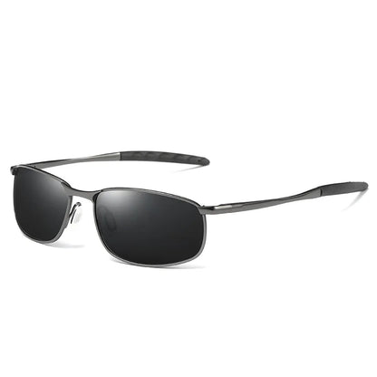 Men's Sports Polarized Sunglasses | UV Protection Blacked-Out Shades for Active Lifestyles Remus