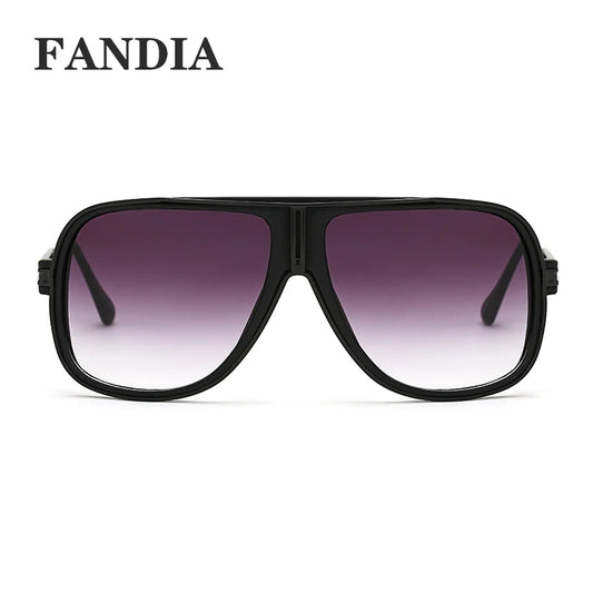 Oversized Pilot Sunglasses for Women & Men - Stylish Driving Shades