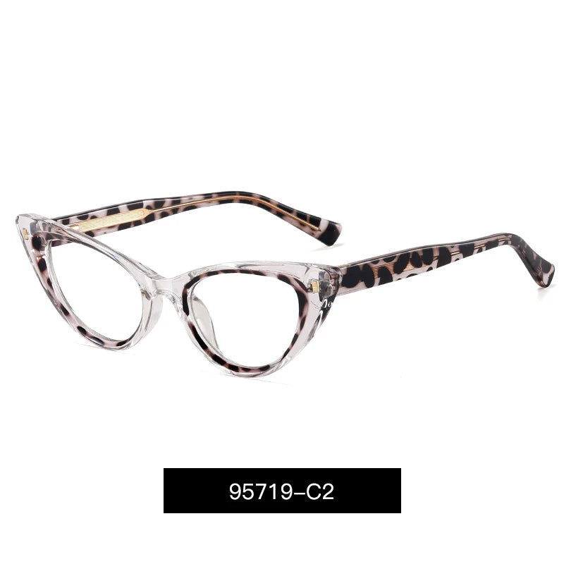 Women's Photochromic Blue Light Blocking Eyeglasses - TR90 Cat Eye Fashion Frames