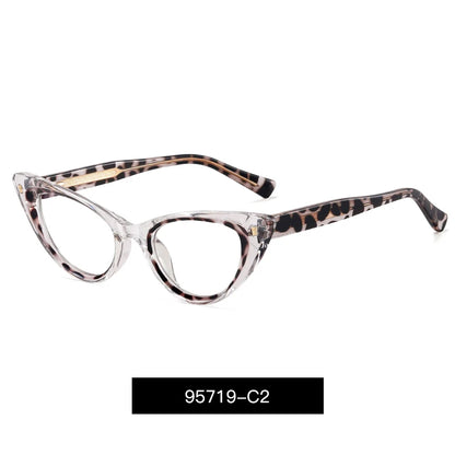 Women's Photochromic Blue Light Blocking Eyeglasses - TR90 Cat Eye Fashion Frames