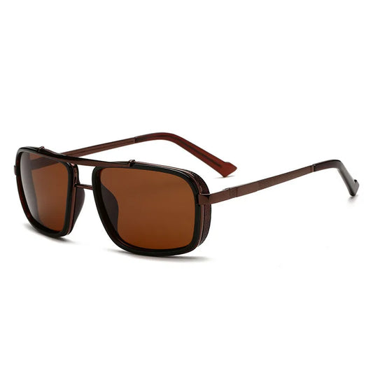 New Steampunk Polarized Sunglasses for Men & Women – Shades with Stylish Design Rowe