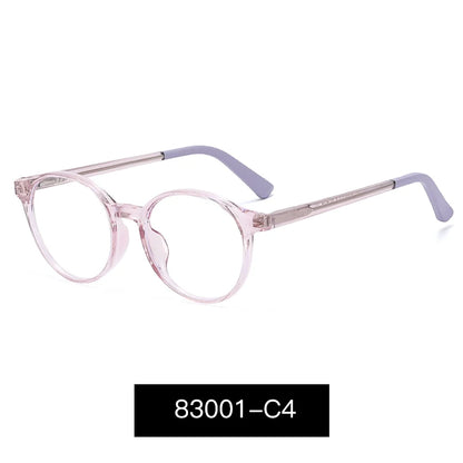 Children’s Round Colorful Glasses – TR90+CP Blue Light Blocking Eyewear for Babies & Small Kids | Durable Optical Frames