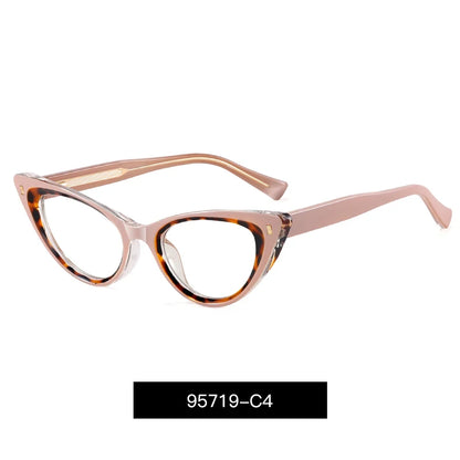 Women's Photochromic Blue Light Blocking Eyeglasses - TR90 Cat Eye Fashion Frames