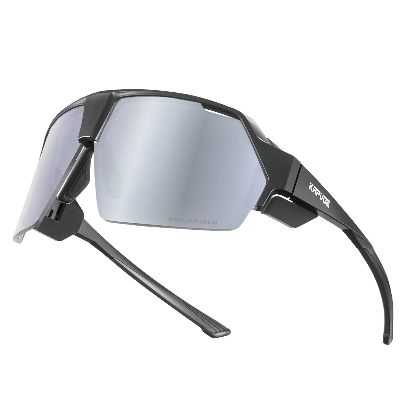 Polarized UV400 Oversized Sports Sunglasses - Cycling, Running, Cricket, and Road Bike Goggles for Men Riley