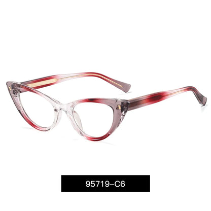 Women's Photochromic Blue Light Blocking Eyeglasses - TR90 Cat Eye Fashion Frames