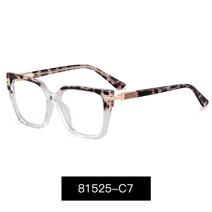 Women’s Square TR90 Optical Glasses – Fashionable Anti-Blue Light Eyewear Keira