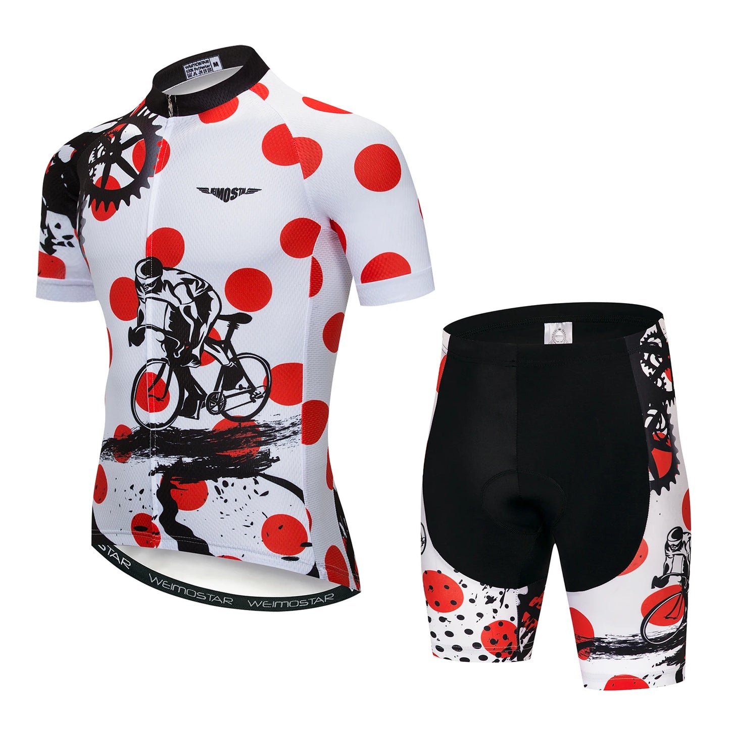 Men's Summer Cycling Jersey Set – Breathable Road & MTB Bike Wear