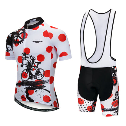 Men's Summer Cycling Jersey Set – Breathable Road & MTB Bike Wear