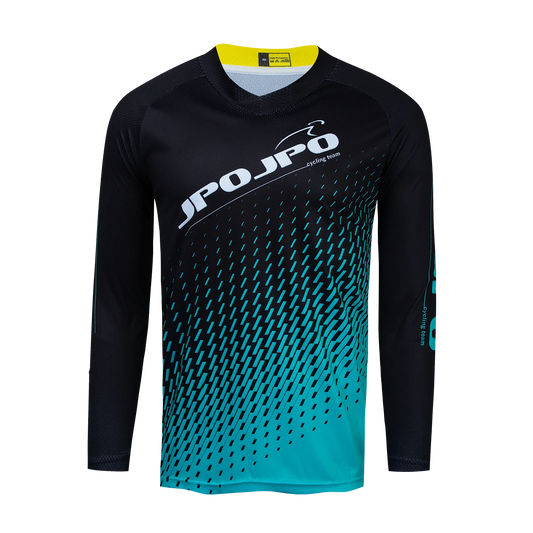 Men's MTB Downhill Jersey – Long Sleeve Mountain Bike Shirt, Breathable Cycling Tops for Riding & Outdoor Sports Damien