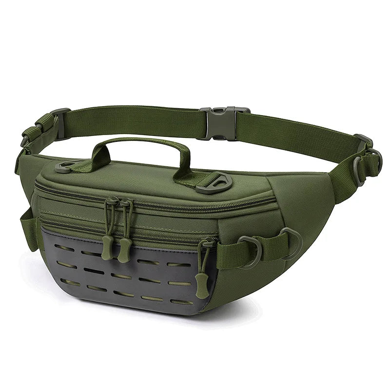 Multi-Functional Reflective Waist Bag - Large Capacity Phone Holder for Running, Fishing, Outdoor Activities (Men & Women) Rhysand