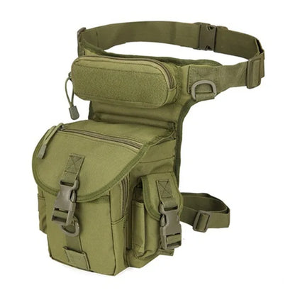 Medium Tactical Leg Bag – Trekking Waist Pouch for Running, Camping, and Outdoor Activities Atticus