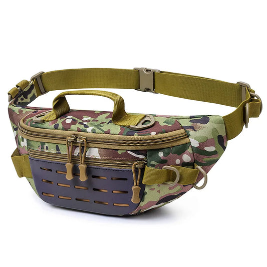 Multi-Functional Reflective Waist Bag - Large Capacity Phone Holder for Running, Fishing, Outdoor Activities (Men & Women) Rhysand