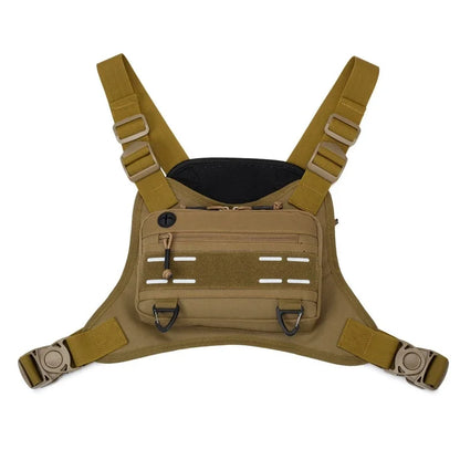 Tactical Chest Rig Pouch – Lightweight, Breathable Vest Bag for Outdoor Cycling & Climbing Achilles