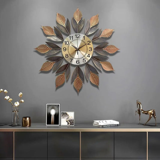Living Room Wall-Mounted Clock: Stylish, Creative, and Modern Home Decoration Idea