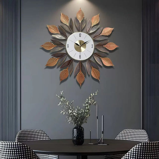 Living Room Wall-Mounted Clock: Stylish, Creative, and Modern Home Decoration Idea