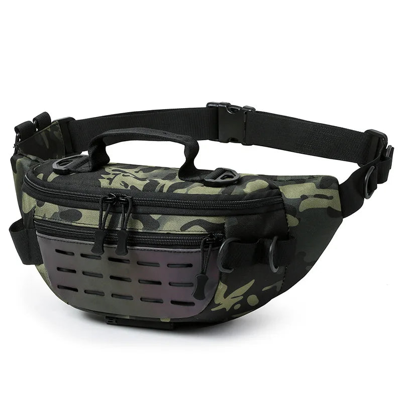 Multi-Functional Reflective Waist Bag - Large Capacity Phone Holder for Running, Fishing, Outdoor Activities (Men & Women) Rhysand