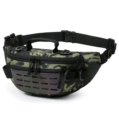 Multi-Functional Reflective Waist Bag - Large Capacity Phone Holder for Running, Fishing, Outdoor Activities (Men & Women) Rhysand