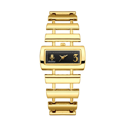 Women’s 34mm Square Quartz Watch – Minimalist Alloy Case, Mineral Glass Dial, 10M Water Resistant, Elegant Daily Wear Francine