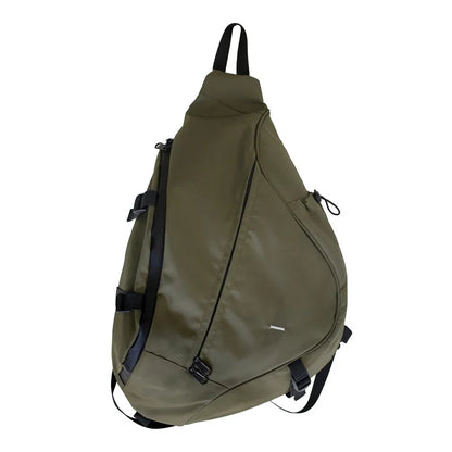Japanese Style Tactical Techwear Waterproof Sling Bag – Multifunctional Crossbody Motorcycle Shoulder Backpack Orson