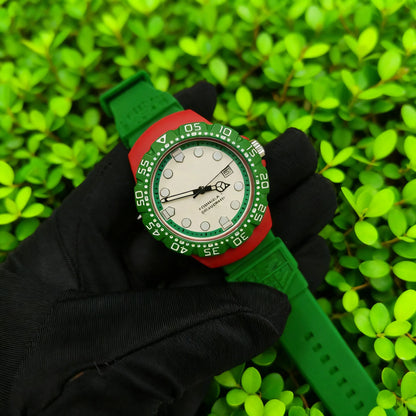 Men’s 38mm Titanium Diver Watch – Sapphire Crystal, Luminous Dial, Waterproof, 2813 Automatic Movement David