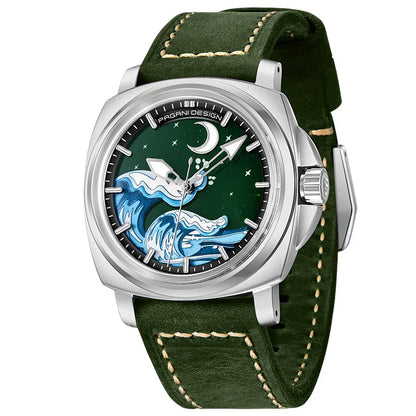 PAGANI DESIGN YS014 Men’s Luxury Automatic Watch – Japan NH35 Mechanical Movement, Sapphire Crystal, 10ATM Waterproof, Luminous Sports Wristwatch
